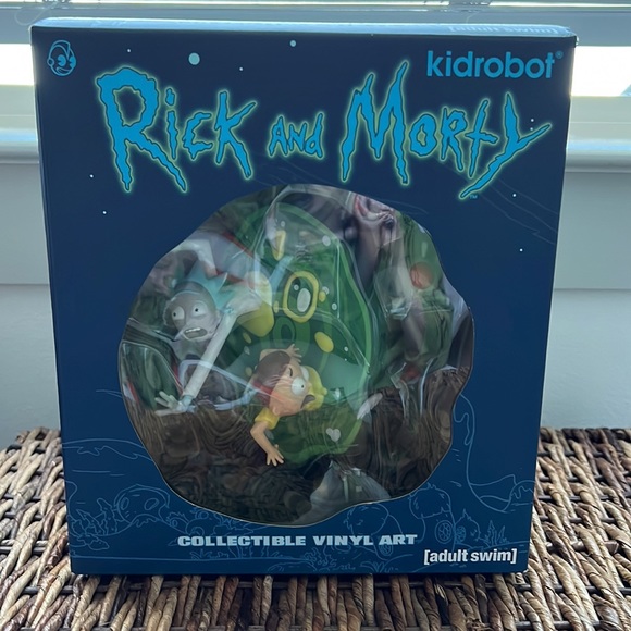 Rick And Morty Kidrobot Collectible Vinyl Art 7” - Picture 5 of 5